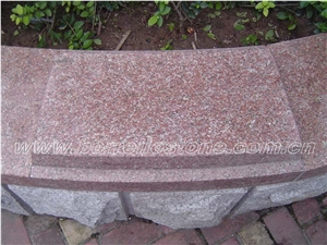 Red Granite Kerbs, Cover Stone, Edging