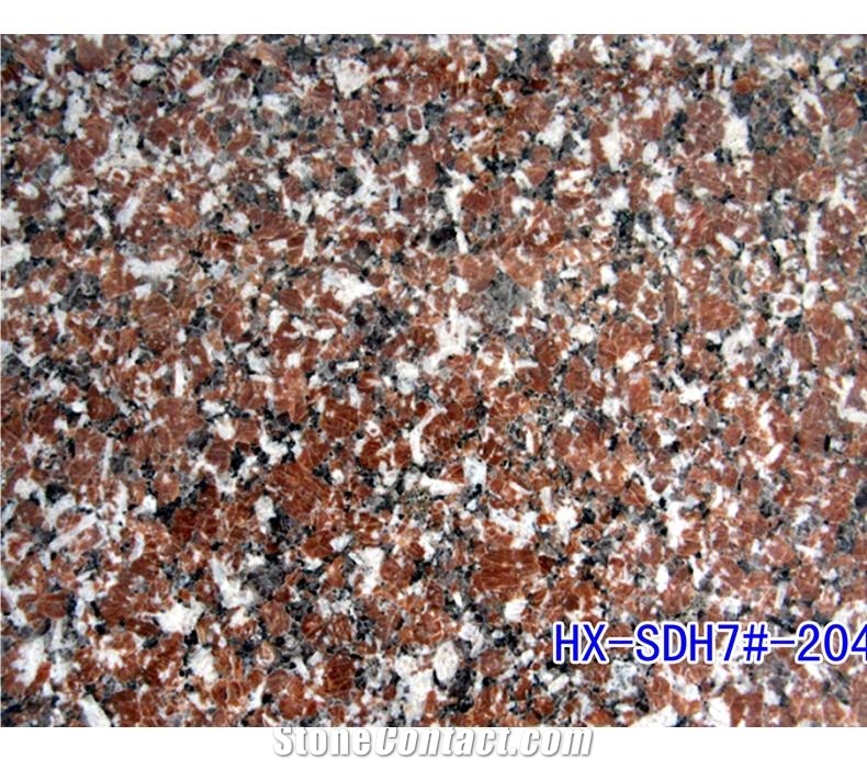 Shidao Red Granite Slabs & Tiles, China Red Granite