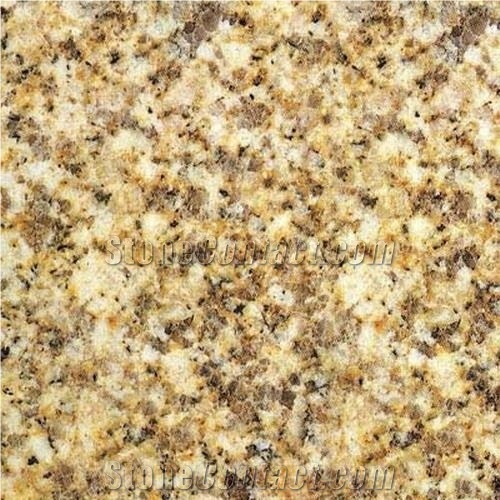 China Golden Crystal Granite Slabs & Tiles, China Yellow Granite