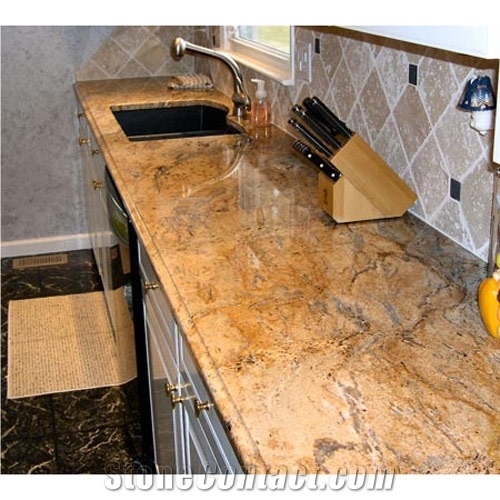 Kitchen Countertop with Cabinet