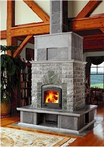 Standard Tulikivi Soapstone Fireplace Surround