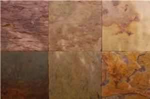 Spain Multicolor Slate Tiles