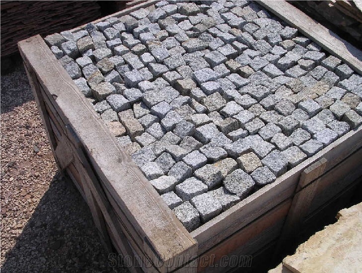 G633 Granite Cobble Stone