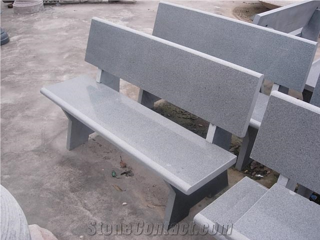 China Grey Granite Bench