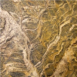 Amazon River Granite Slabs & Tiles, Brazil Yellow Granite