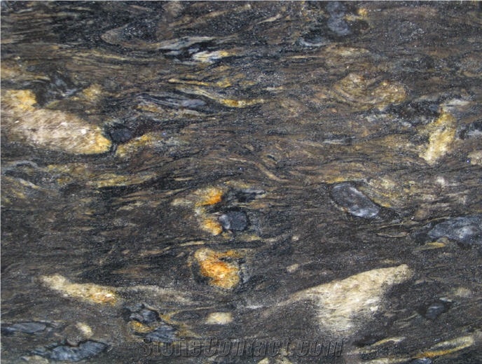 Black Forest Granite Slabs & Tiles, India Black Granite