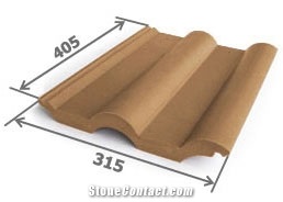 Polymer - Sandy Roofing Tile