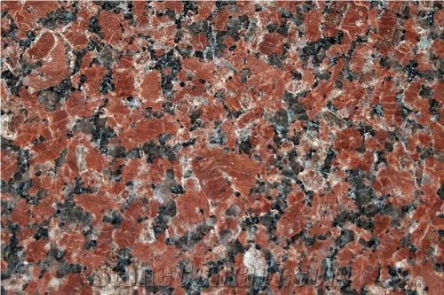 Vermelho Brasilia Red Granite Slabs, Brazil Red Granite