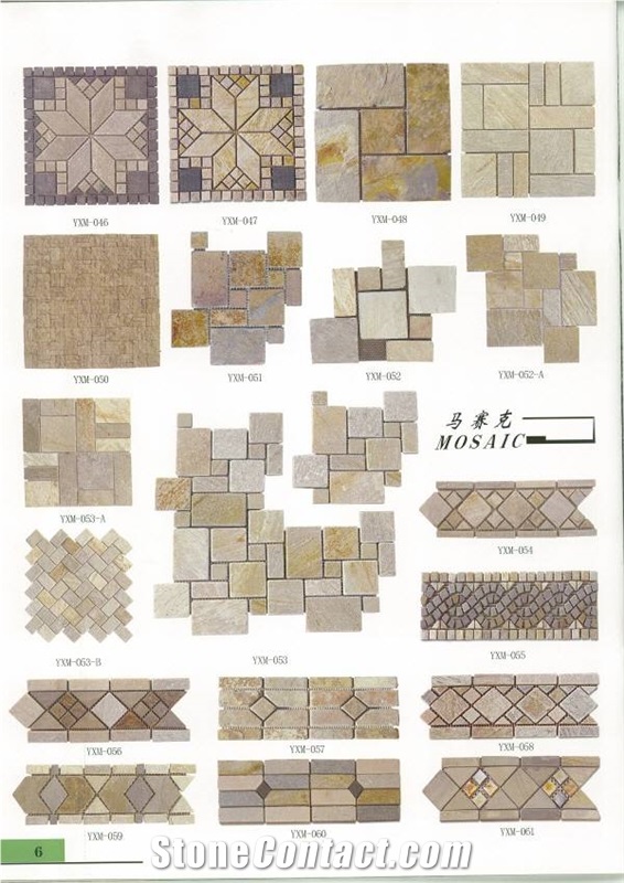 Cultured Stone, Slate Mosaic