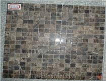 Marble, Travertine Mosaics Tiles with Mesh