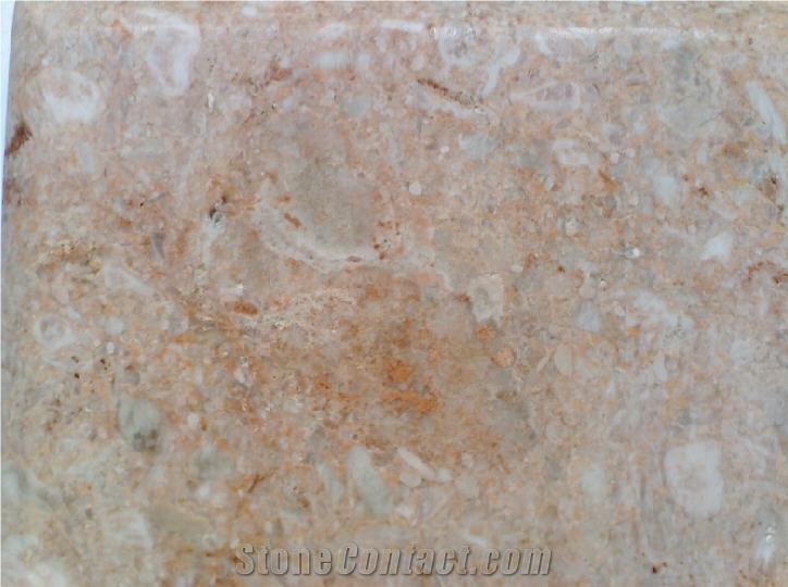 Kadhel Rose Limestone Slabs & Tiles, Tunisia Pink Limestone