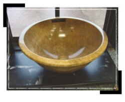 Giallo Marble Sink Bowl