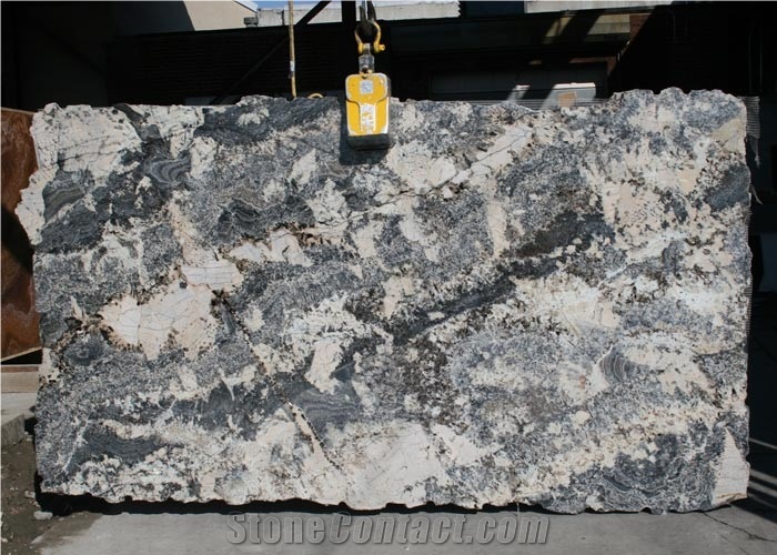 Blue Persia Granite Slabs, Brazil Blue Granite