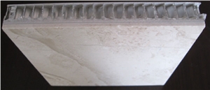 Aluminium Honey-comb and Marble Composite Slab
