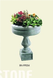 Grey Granite Flower Pot Bn-Fp004