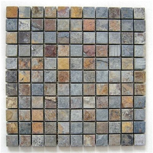 Rusty Slate Mosaic, Hebei Rust Slate Mosaic