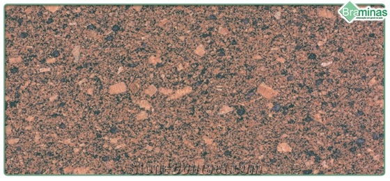 Vermelho Braganca Granite Slabs & Tiles, Brazil Red Granite