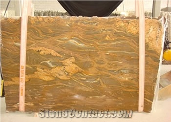 Snake Brown Granite Slabs & Tiles, Brazil Brown Granite