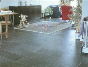 Black Slate Flooring Tile