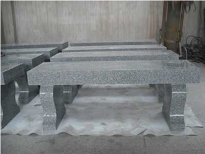 Grey Garden Bench