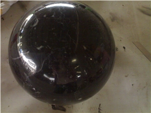 Black Marquina Marble Fountain Ball