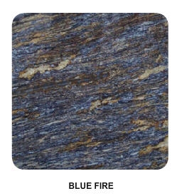 Blue Fire Granite Slabs & Tiles, Brazil Blue Granite