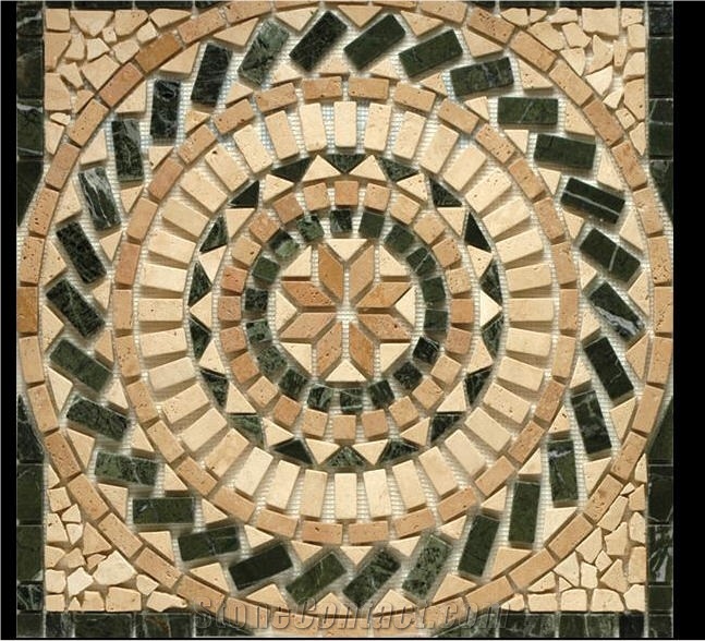 Mosaic Square Medallion Sq-610.01