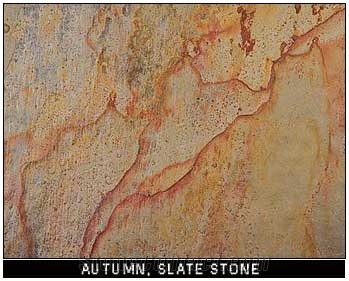 China Autumn Slate Slabs & Tiles