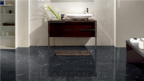 Nero Marquina Select Marble Flooring