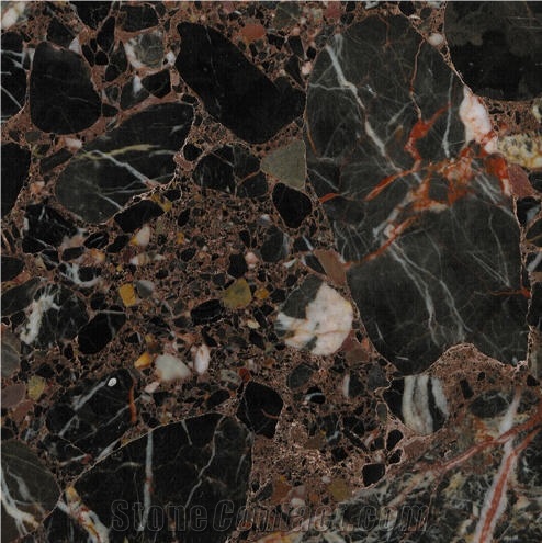 Rossa Pianificato Marble Slabs & Tiles, China Brown Marble