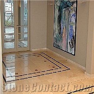Crema Marfil Marble Floor Tile Hq