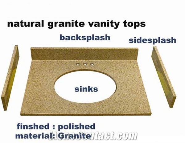 Natural Granite Vanity Top