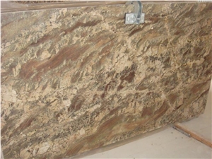 Netuno Bordeaux Granite Slab