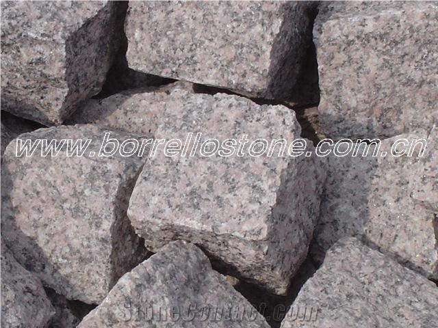Granite Cube, Setts, Natural Stone