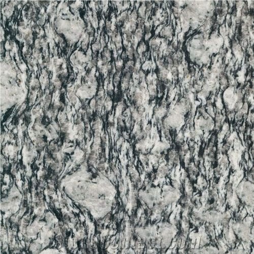 Spray White Granite Slabs & Tiles, China Grey Granite