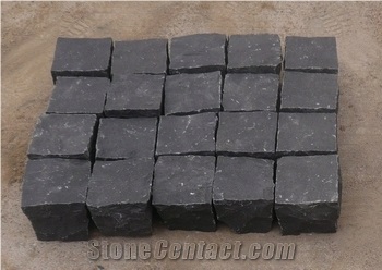 China Black Basalt Paving Stone,Cobble Stone
