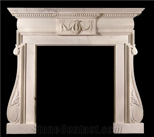 Marble Fireplace Mantel Stone Fireplace