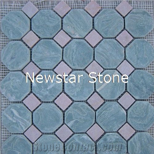 Slate Mosaic & Border, Slate Mosaic Tile