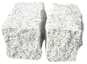 White Granite Cubes