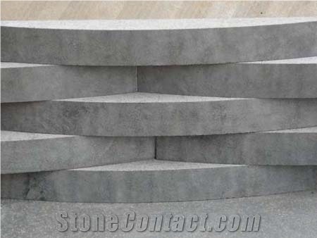 Grey Travertine Wall Stone Panel