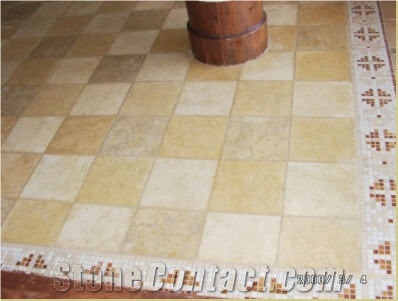 Sahara Cream Marble Floor & Wall Patterns