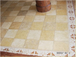 Sahara Cream Marble Floor & Wall Patterns