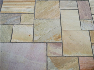 Mint Yellow Sandstone Pattern