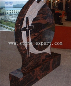 Aurora Red Granite Monuments