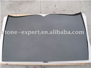 Black Granite Slant Monument,Book Shape Grave Stone