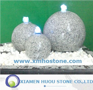 G603 Granite Globe Fountain