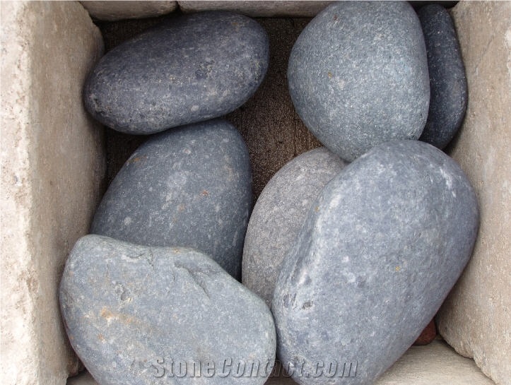 Mexican Beach Grey Granite Pebbles