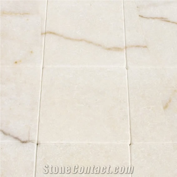Afyon Sugar marble tiles & slabs with Lines Tumbled, white polished marble floor covering tiles, walling tiles 
