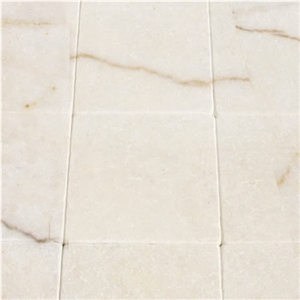 Afyon Sugar marble tiles & slabs with Lines Tumbled, white polished marble floor covering tiles, walling tiles 
