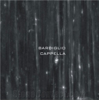 Bardiglio Cappella Marble Tiles, Italy Black Marble